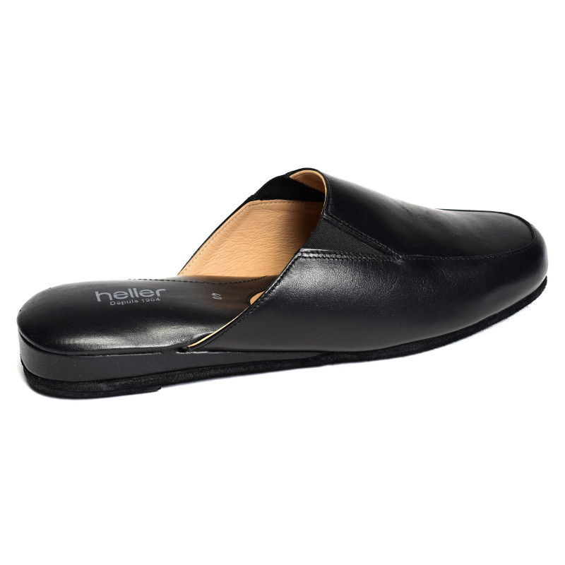 DIMARO Noir, Mules Heller