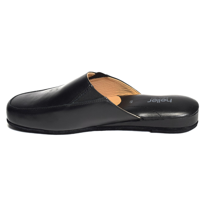 DIMARO Noir, Mules Heller