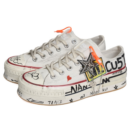 NA 20 Blanc, Sneakers basses Nan-Ku