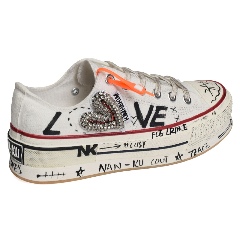 NA 20 Blanc, Sneakers basses Nan-Ku