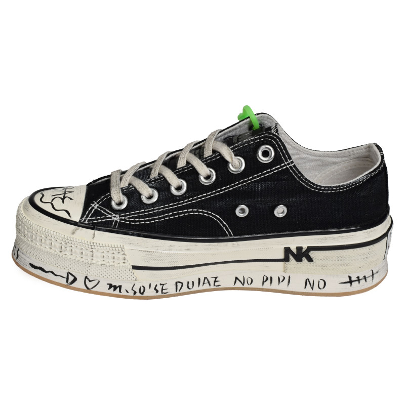NA 20 Noir, Sneakers basses Nan-Ku