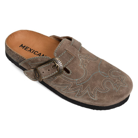 BAHIA Taupe, Sabots Mexicana
