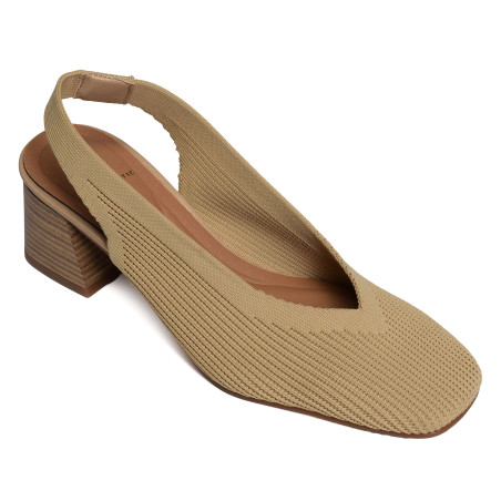 SALSA 76562 Camel, Slingback Miss Elastic