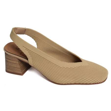 SALSA 76562 Camel, Slingback Miss Elastic