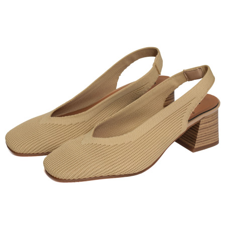 SALSA 76562 Camel, Slingback Miss Elastic