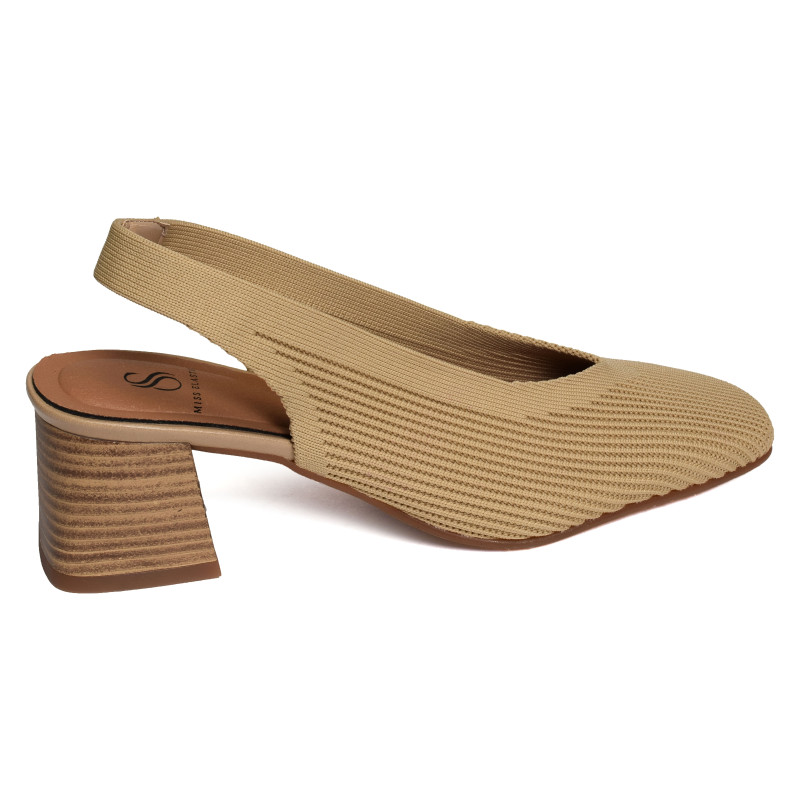 SALSA 76562 Camel, Slingback Miss Elastic
