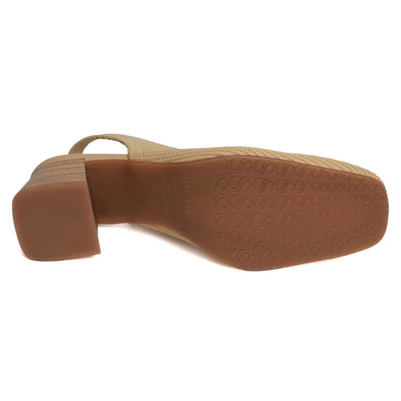 SALSA 76562 Camel, Slingback Miss Elastic