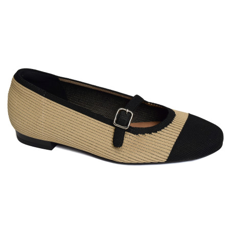 CALPE 76541 Camel Noir, Babies Miss Elastic