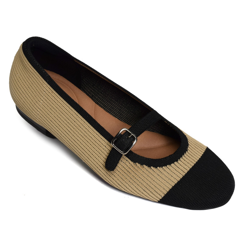 CALPE 76541 Camel Noir, Babies Miss Elastic