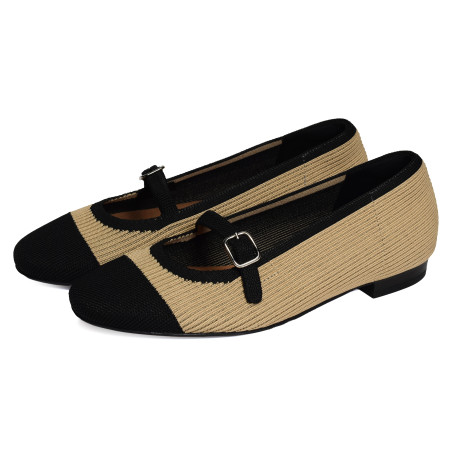 CALPE 76541 Camel Noir, Babies Miss Elastic