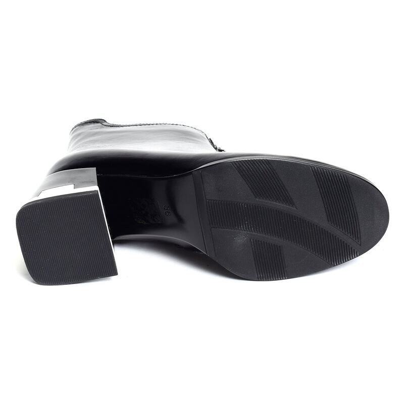 MACAREL Verni Noir, Bottines Metamorf ose