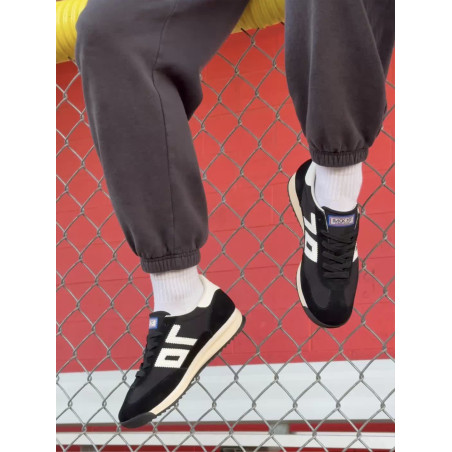 BARKLEY JOGGER MEN Noir, Baskets running Back 70