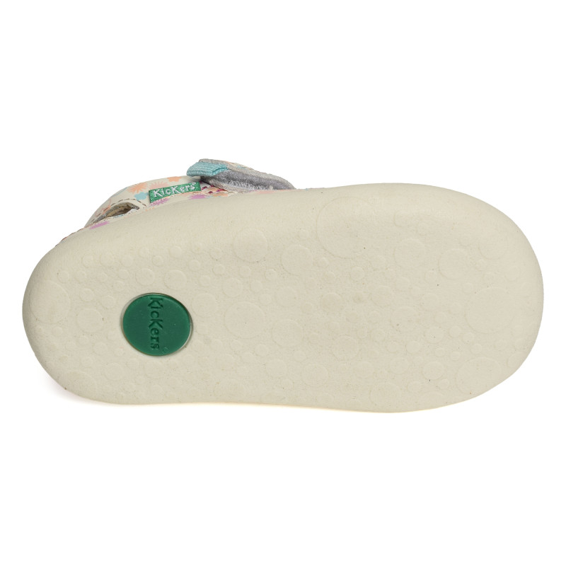 KICK FRONY GIRL Blanc Multicolore, Babies Kickers