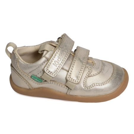 KICK FRAPY GIRL Or, Chaussures à Scratch Kickers