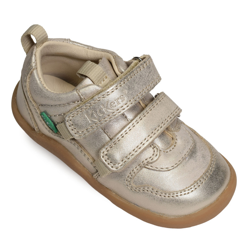 KICK FRAPY GIRL Or, Chaussures à Scratch Kickers