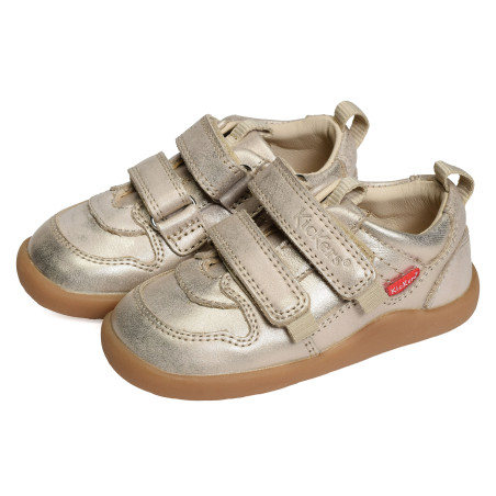 KICK FRAPY GIRL Or, Chaussures à Scratch Kickers