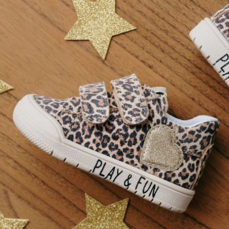 RENOSA Léopard, Chaussures à Scratch Bopy
