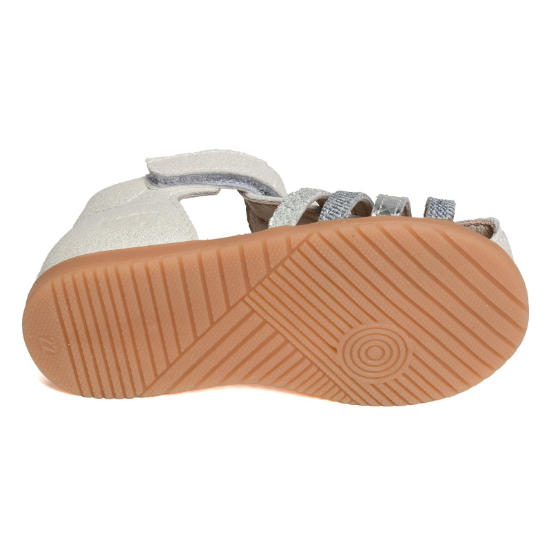 REGULE Blanc Multicolore, Sandales plates & Nu-Pieds Bopy
