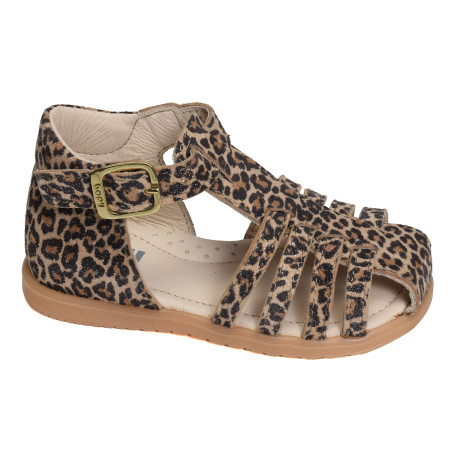RITOLA Léopard, Sandales plates & Nu-Pieds Bopy