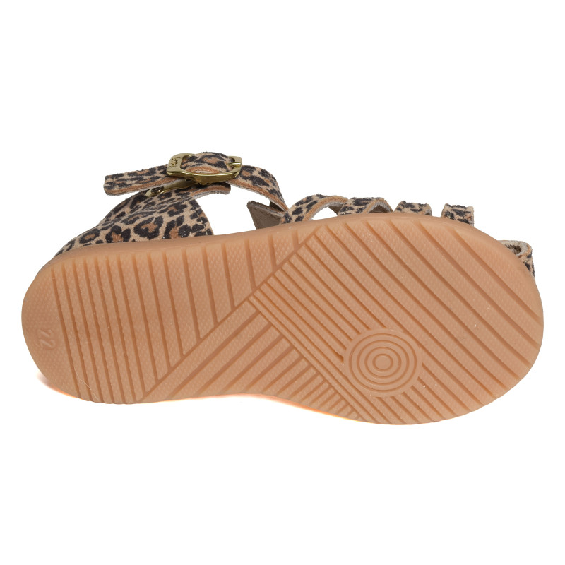 RITOLA Léopard, Sandales plates & Nu-Pieds Bopy