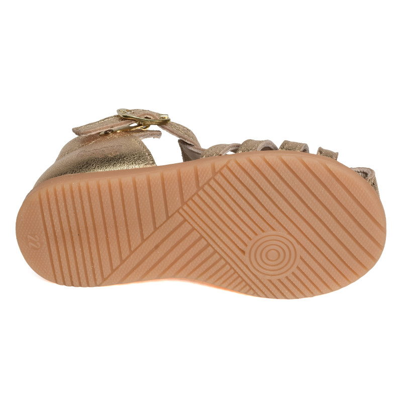 RITOLA Or, Sandales plates & Nu-Pieds Bopy