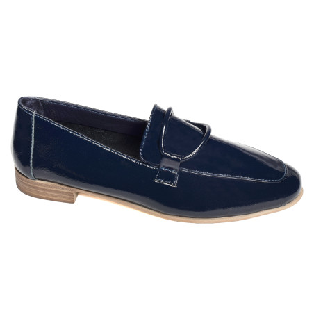 ESPARROS Verni Marine, Mocassins Coco & Abricot