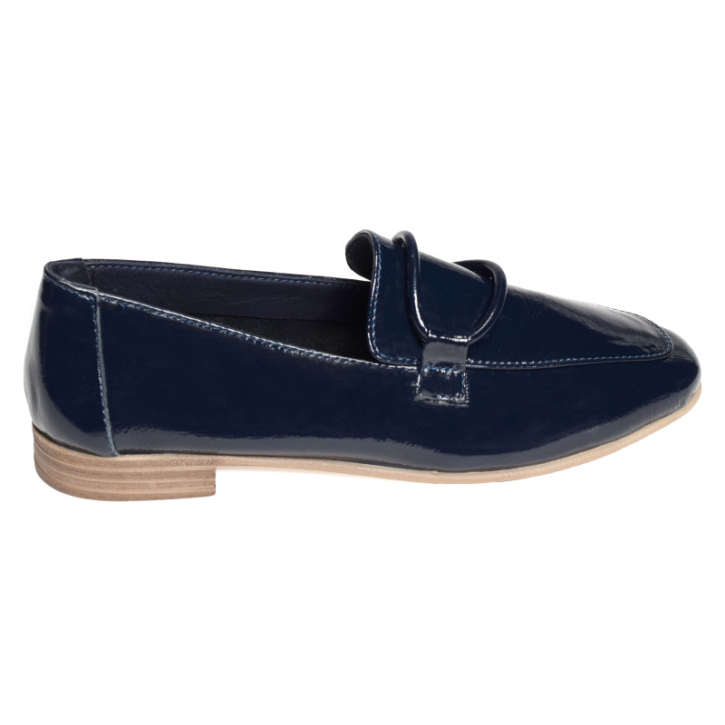 ESPARROS Verni Marine, Mocassins Coco & Abricot