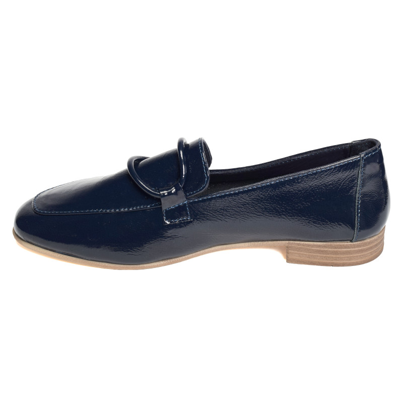 ESPARROS Verni Marine, Mocassins Coco & Abricot