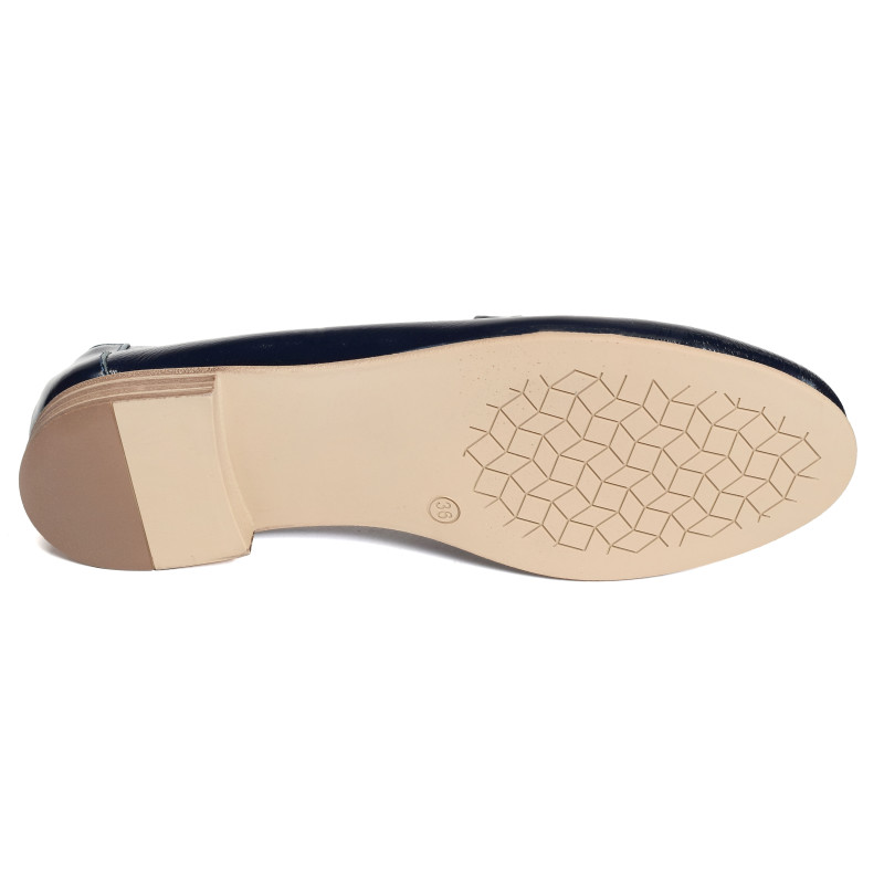 ESPARROS Verni Marine, Mocassins Coco & Abricot