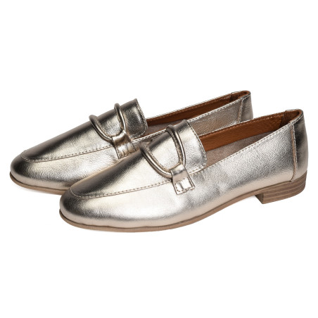 ESPARROS Bronze, Mocassins Coco & Abricot