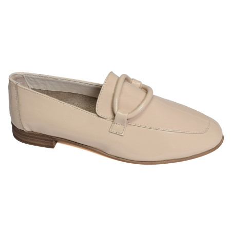 ESPARROS Verni Beige, Mocassins Coco & Abricot