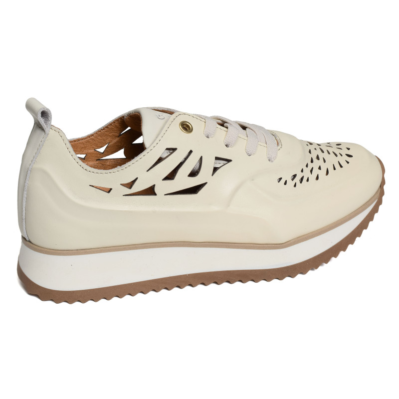 ESBLY Ecru, Sneakers basses Coco & Abricot
