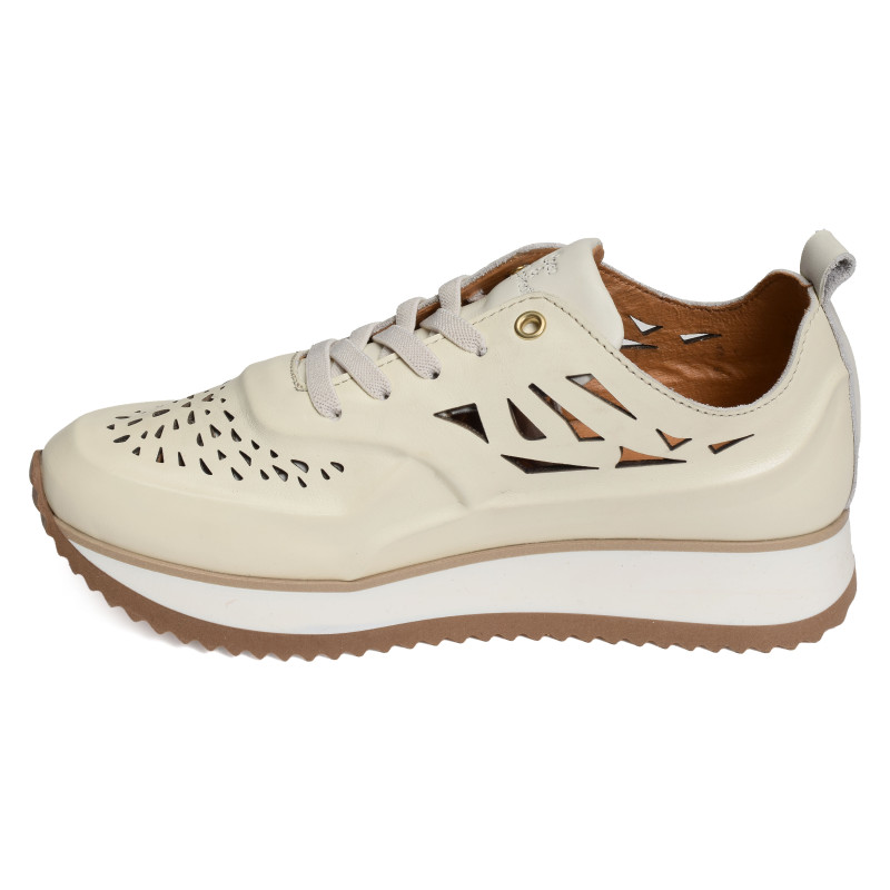 ESBLY Ecru, Sneakers basses Coco & Abricot