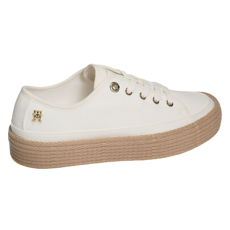 VULC ESPADRILLE SNEAKER 8404 Blanc, Chaussures basses Tommy Hilfiger