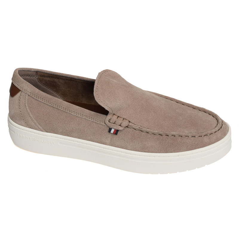 MODERN LIGHT HYBRID SUEDE LOAFER 5354 Taupe, Mocassins Tommy Hilfiger