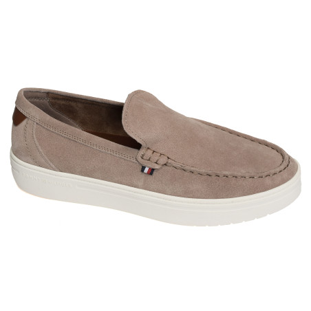 MODERN LIGHT HYBRID SUEDE LOAFER 5354 Taupe, Mocassins Tommy Hilfiger