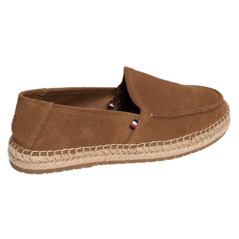 HILFIGER FLEX ESPA SUEDE LOAFER 5392 Marron, Espadrilles Tommy Hilfiger