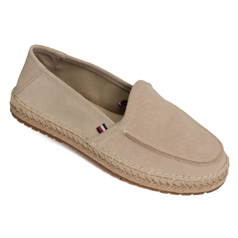 HILFIGER FLEX ESPA SUEDE LOAFER 5392 Beige, Espadrilles Tommy Hilfiger