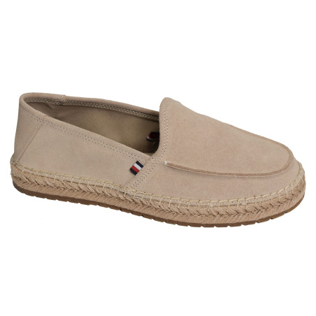 HILFIGER FLEX ESPA SUEDE LOAFER 5392 Beige, Espadrilles Tommy Hilfiger