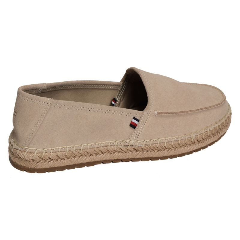 HILFIGER FLEX ESPA SUEDE LOAFER 5392 Beige, Espadrilles Tommy Hilfiger