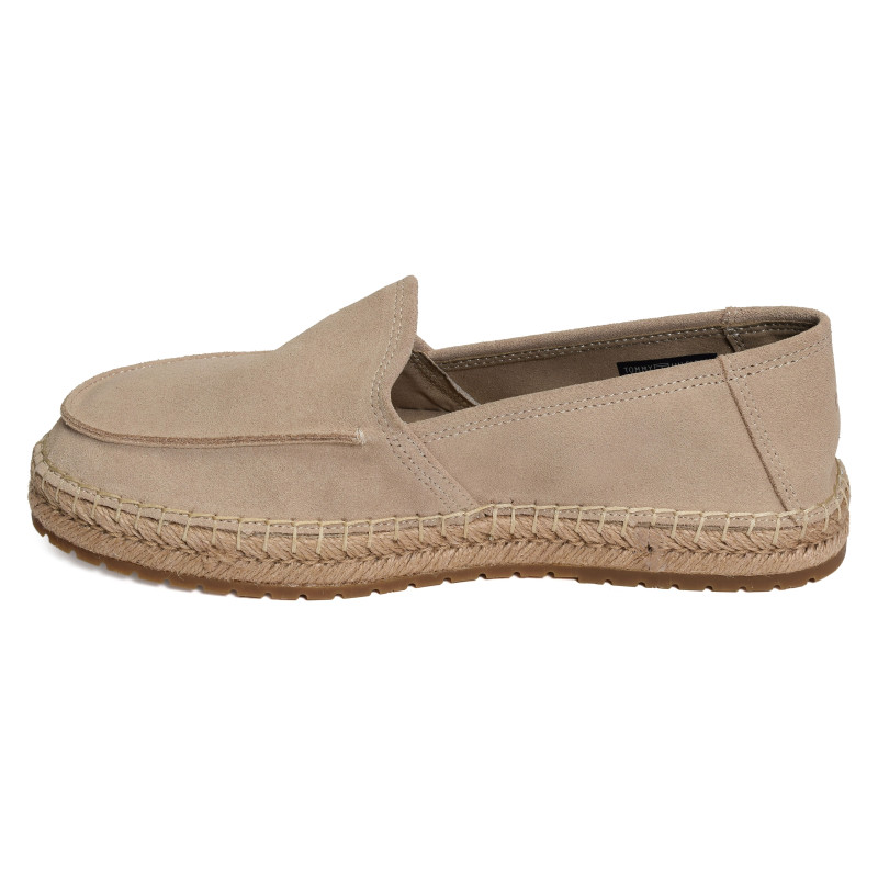HILFIGER FLEX ESPA SUEDE LOAFER 5392 Beige, Espadrilles Tommy Hilfiger