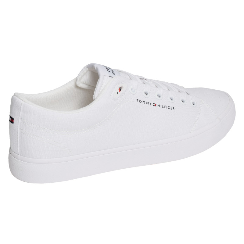 TH HI VULC LOW CORE CANVAS 5396 Blanc, Chaussures basses Tommy Hilfiger