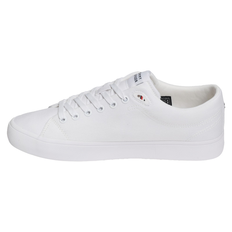 TH HI VULC LOW CORE CANVAS 5396 Blanc, Chaussures basses Tommy Hilfiger