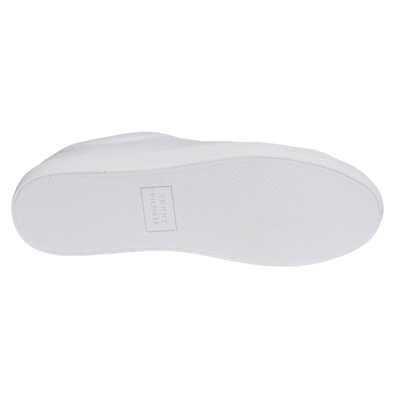 TH HI VULC LOW CORE CANVAS 5396 Blanc, Chaussures basses Tommy Hilfiger