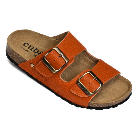AMALIA 263 Orange, Mules Cubanas