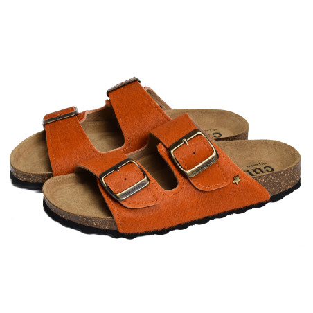 AMALIA 263 Orange, Mules Cubanas