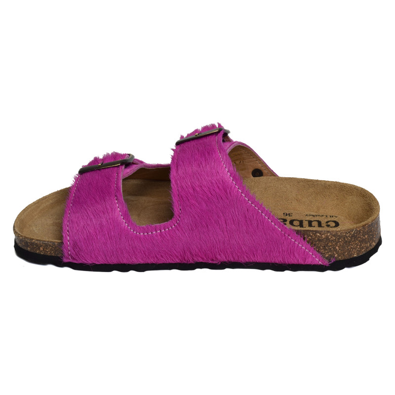 AMALIA 263 Fuchsia, Mules Cubanas