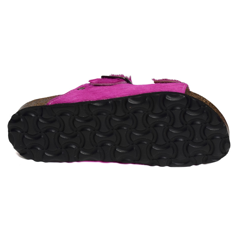 AMALIA 263 Fuchsia, Mules Cubanas