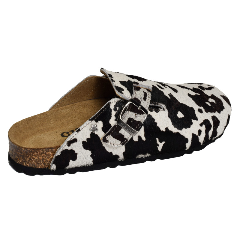 MARIA 103 Blanc Noir, Sabots Cubanas