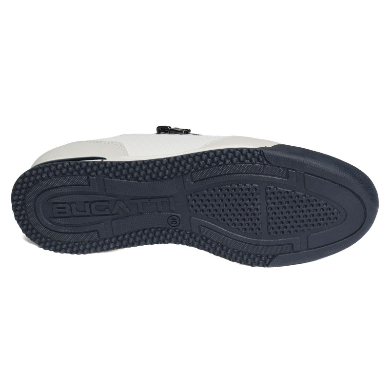 A3811 Blanc Gris, Sneakers basses Bugatti